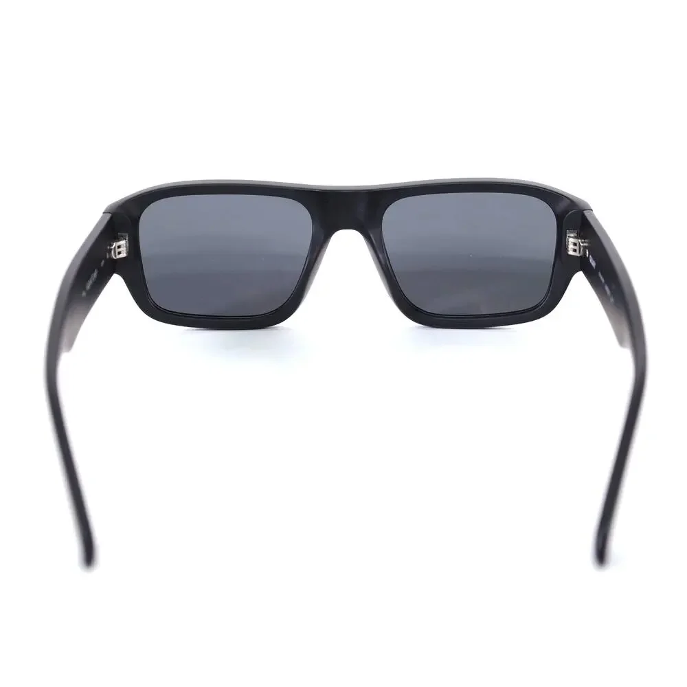 Quay Australia NIGHT CAP Rectangle Sunglasses–Matte Black/Black (Polarized)–NWT